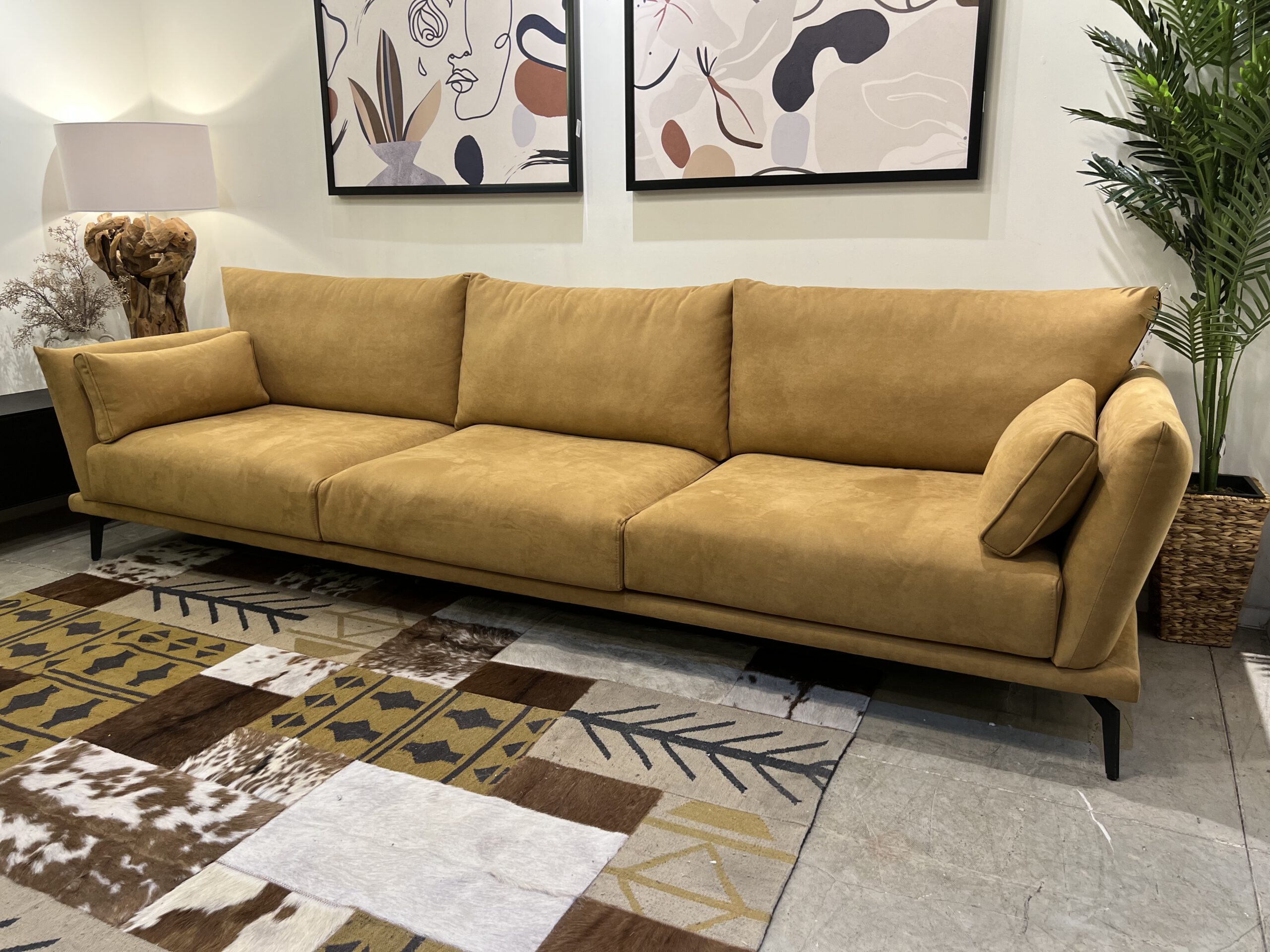 ספה תלת מושבית קלאסית דגם טופז