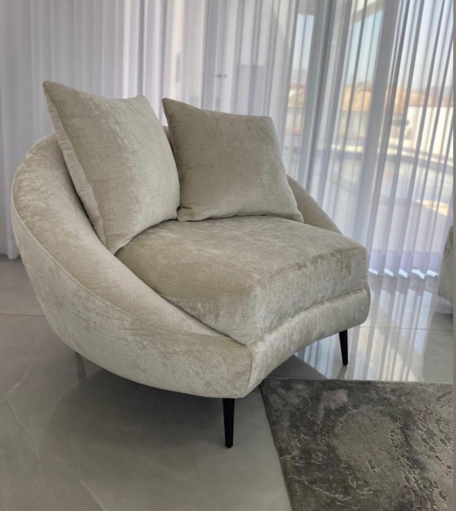 כורסא מעוגלת מודרנית דגם פנדה כורסא מעוגלת מודרנית דגם פנדה