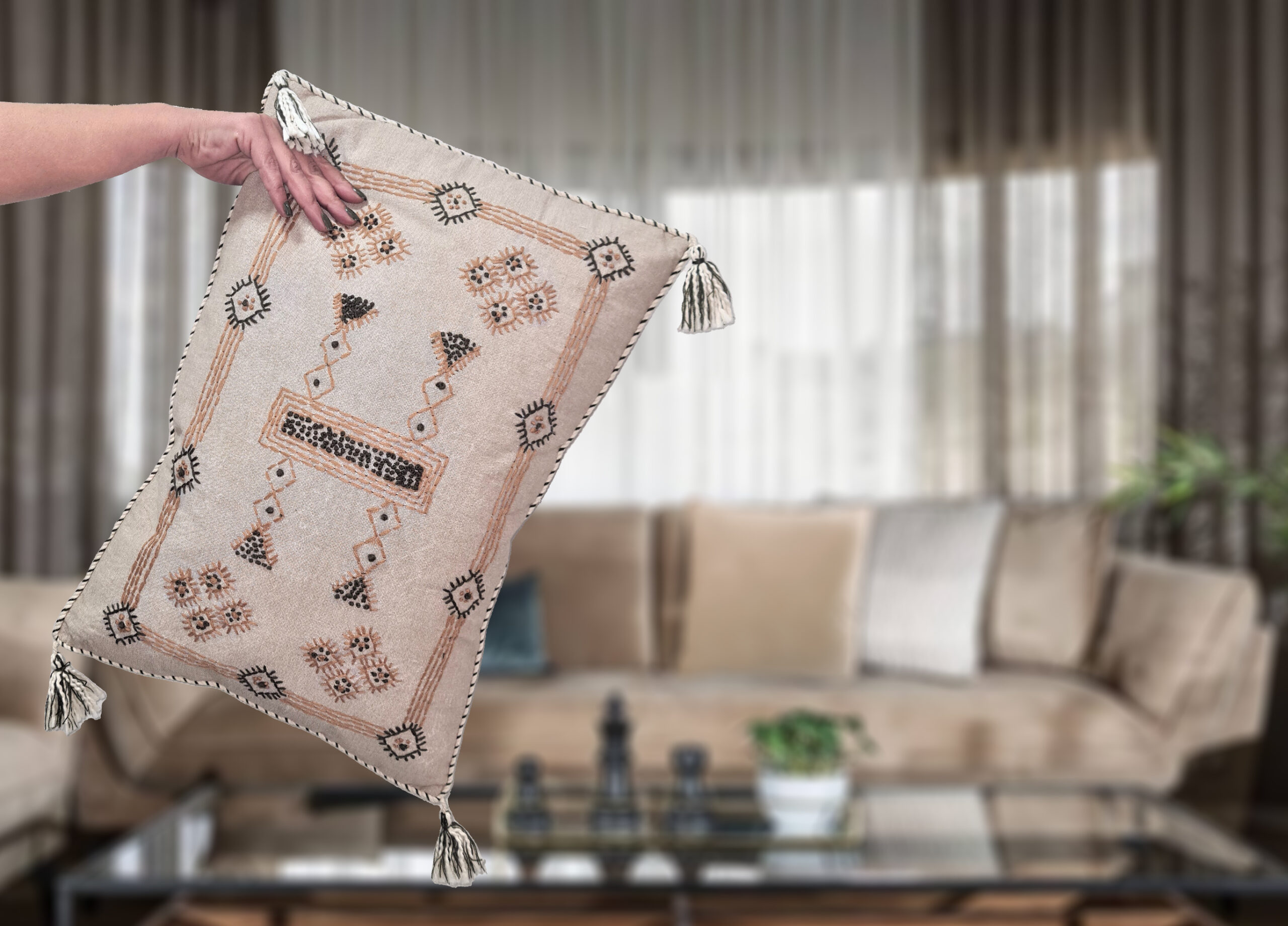 כרית דגם ברייט 02 במידה 60*40