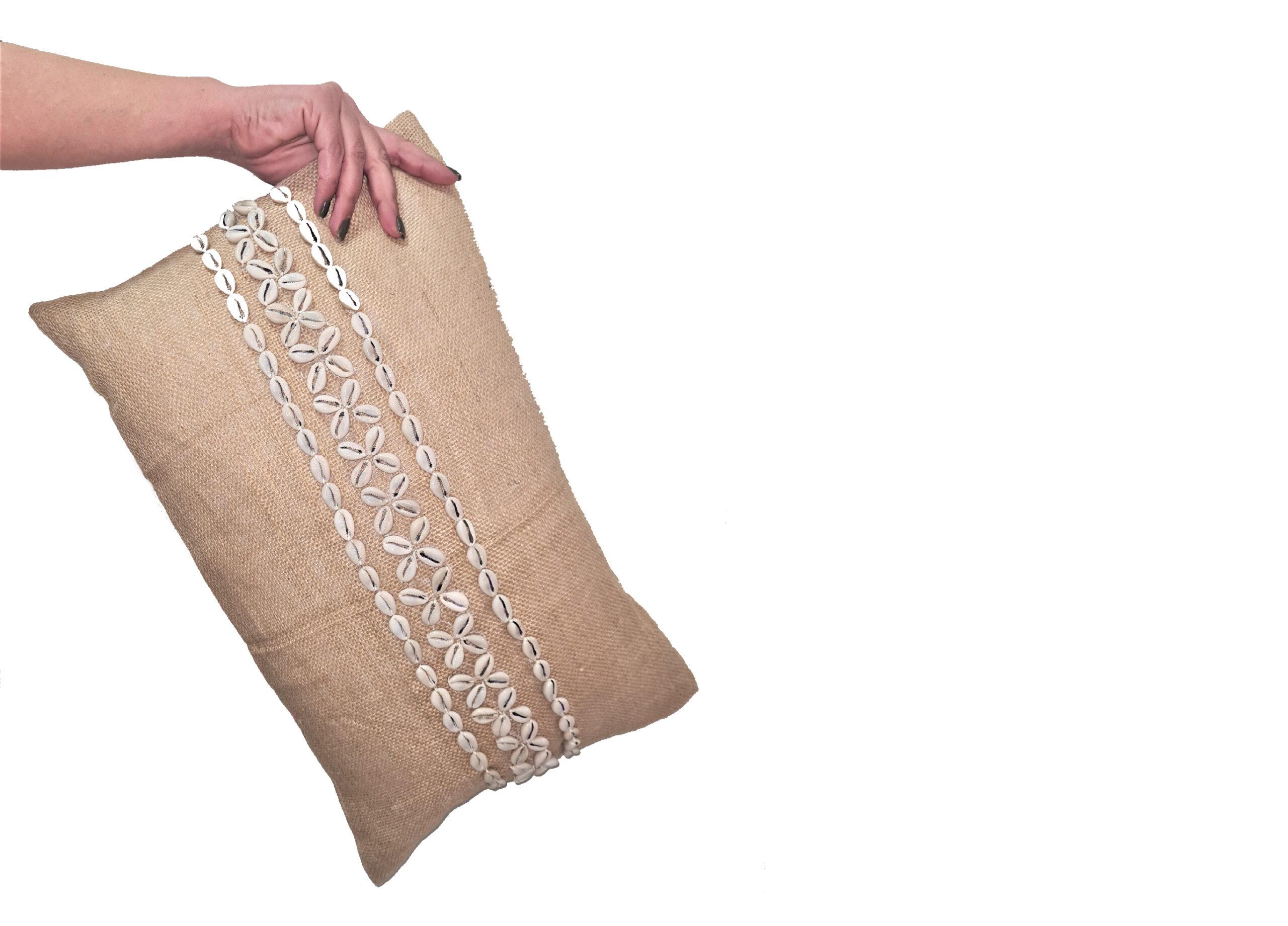 כרית דגם צדף במידה 35*35