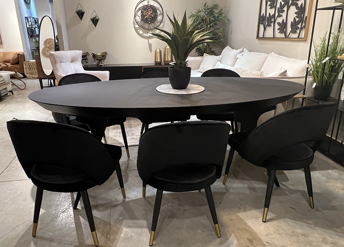 שולחן פינת אוכל דגם אליפס שולחן פינת אוכל דגם אליפס