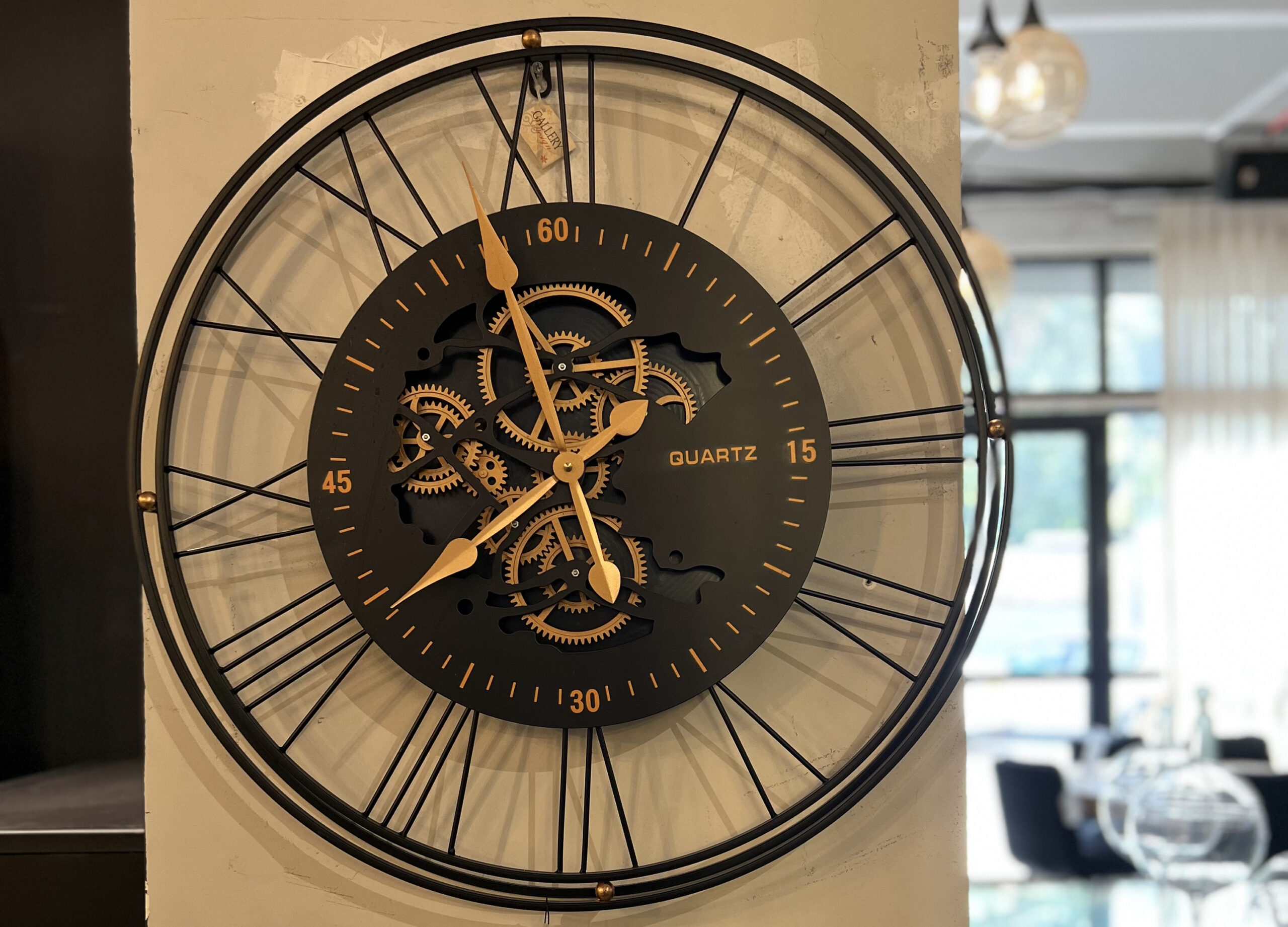 שעון קיר קוורץ