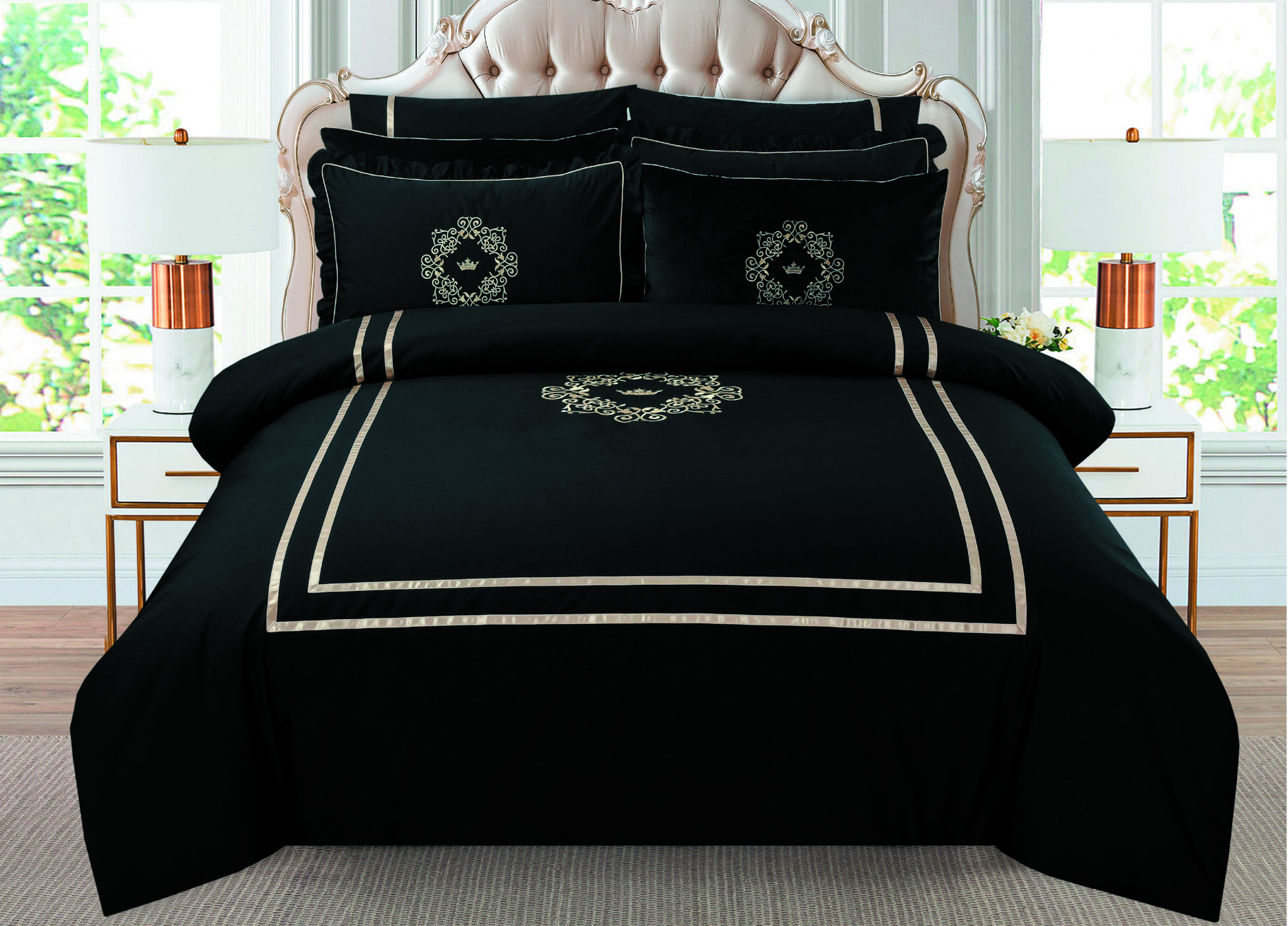 סט מצעים דגם פרקל דון כותנה 160