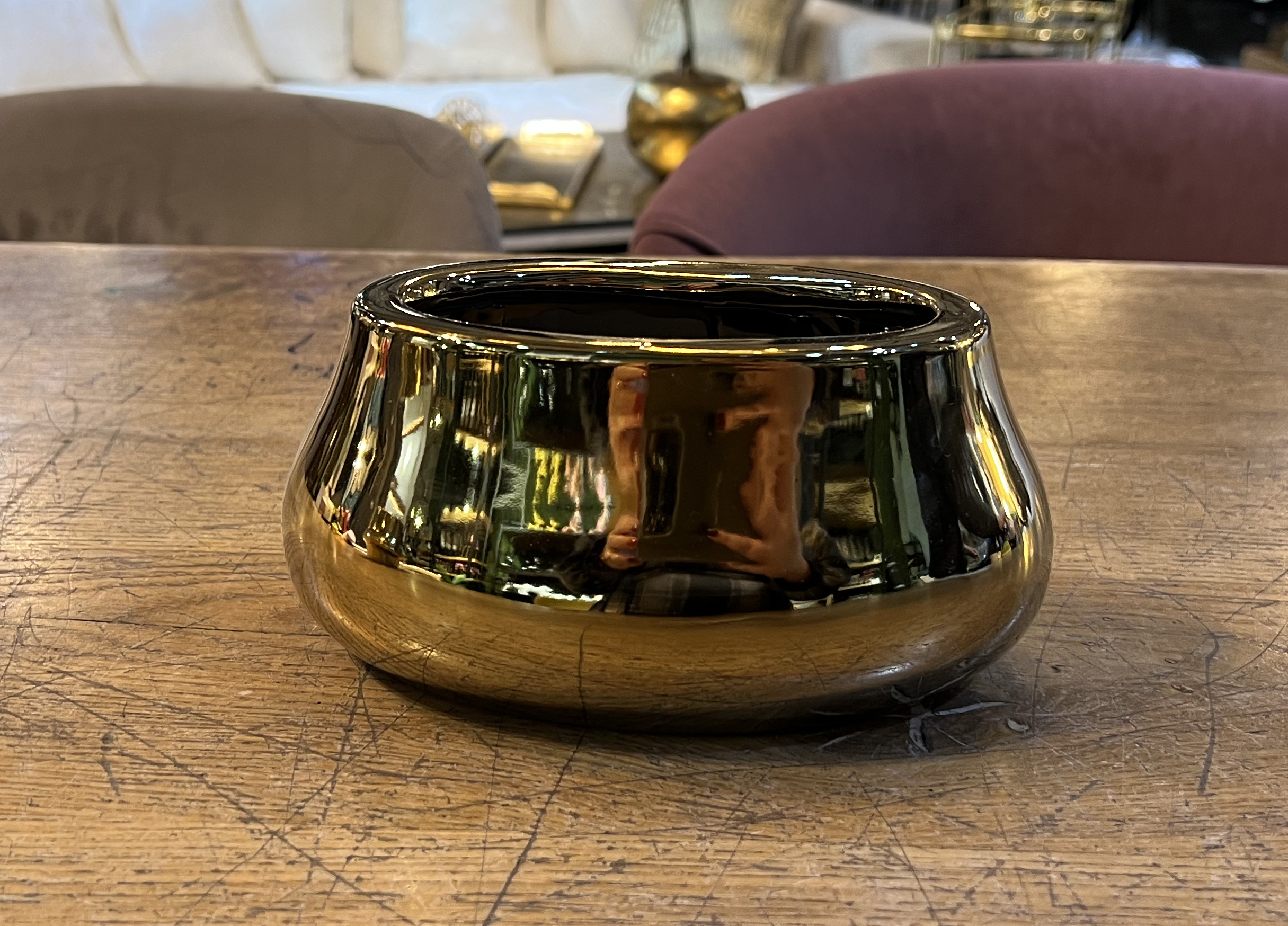 כד קערה שטוח זהב כד קערה שטוח זהב