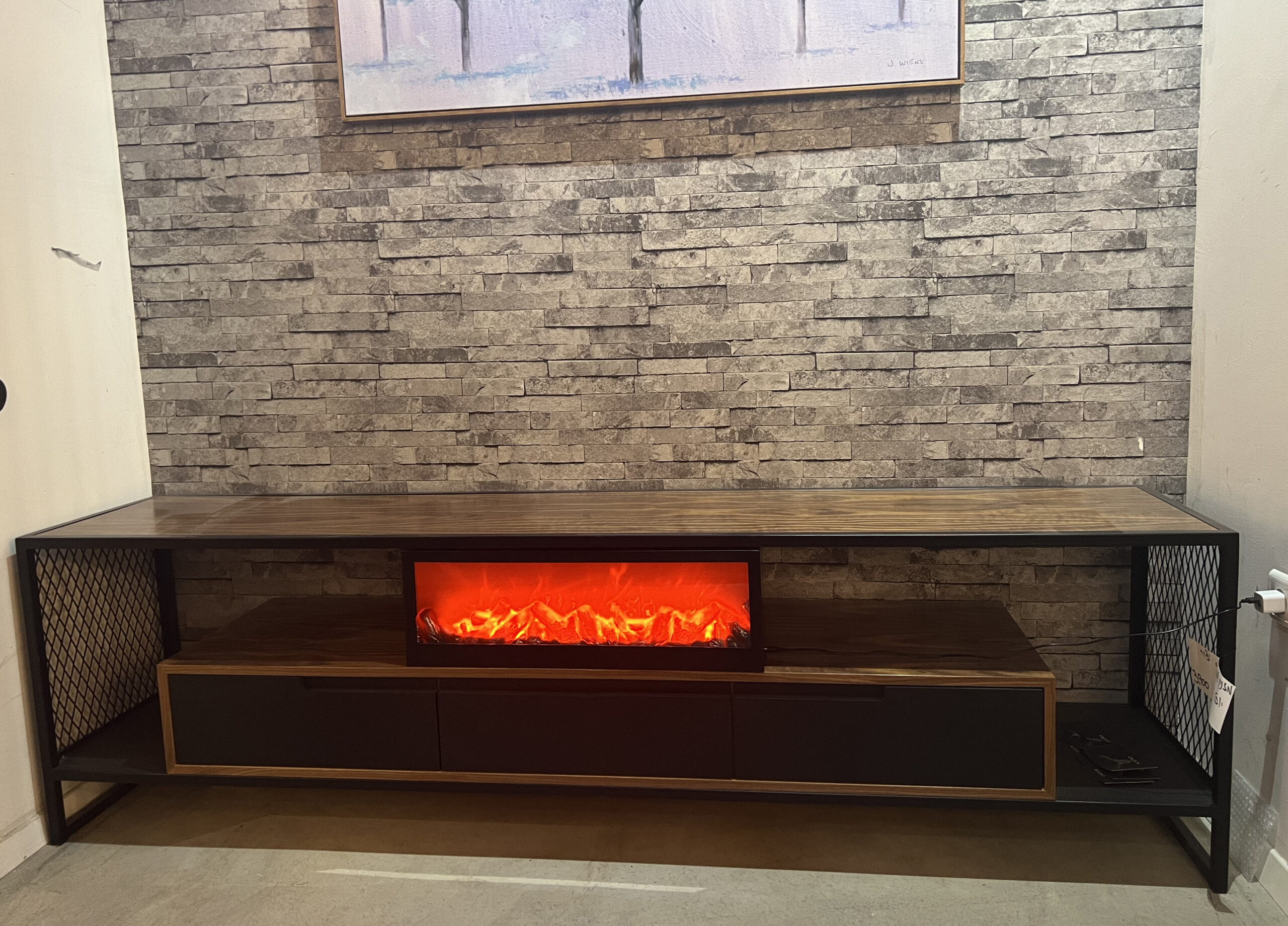 קמין למזנון