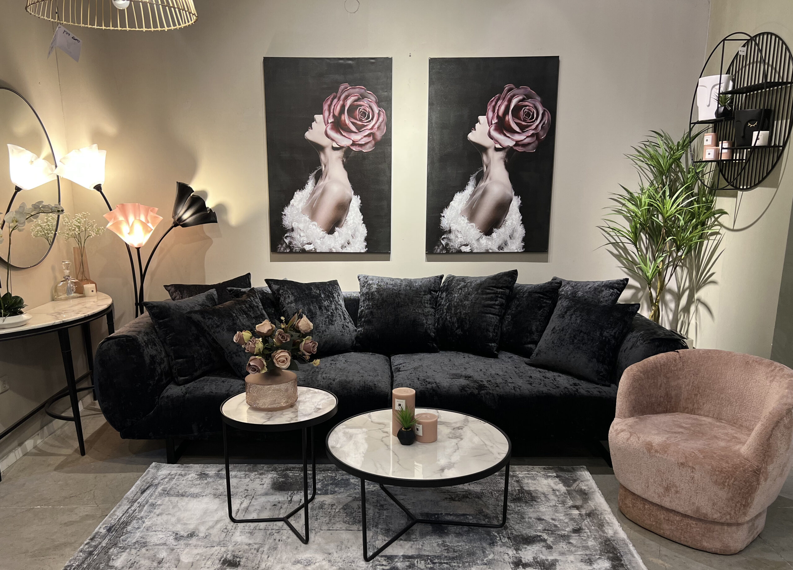 ספה מעוצבת דגם B428