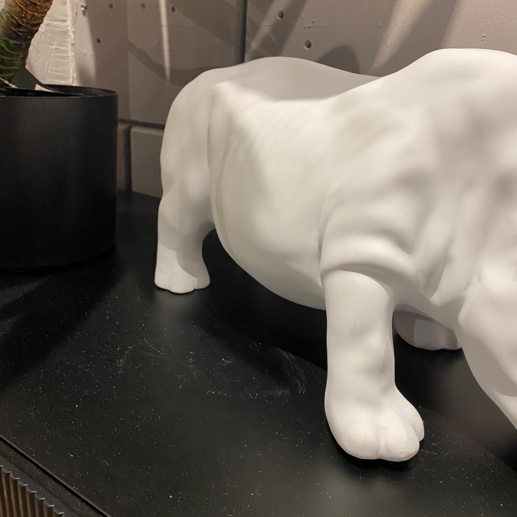 פסל קרנף לבן פסל קרנף לבן