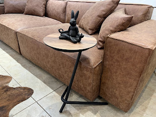 נשכן צד עגול שחור שילוב עץ נשכן צד עגול שחור שילוב עץ