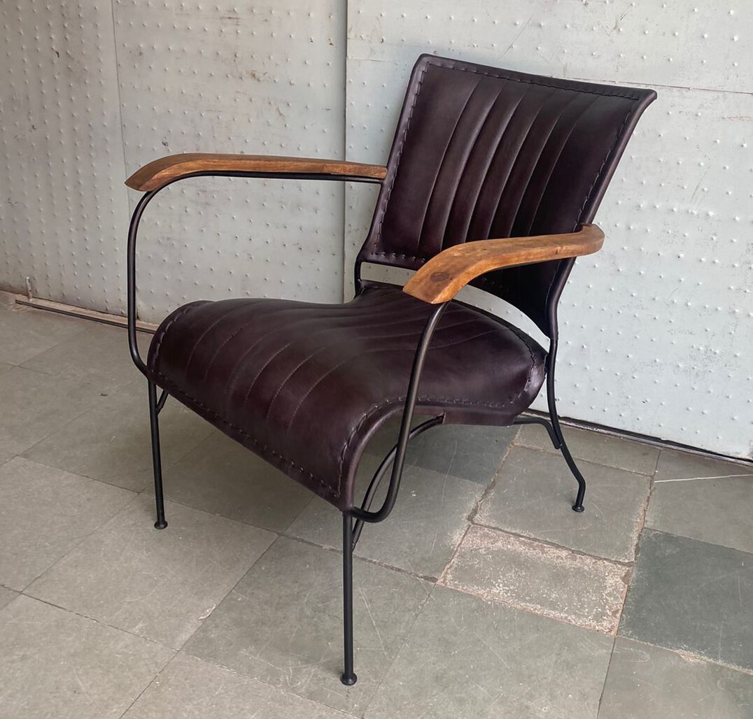 כורסא מעור דגם ניקולס