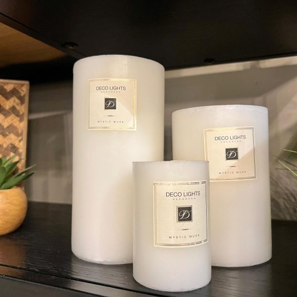 נר פודרה שלושה גדלים