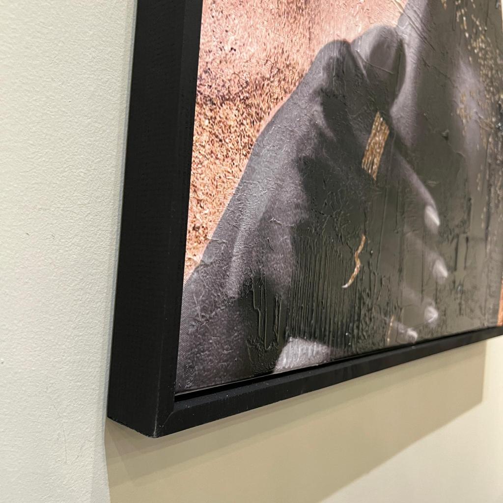 תמונת אפקט עבודת יד - דיוקן אישה