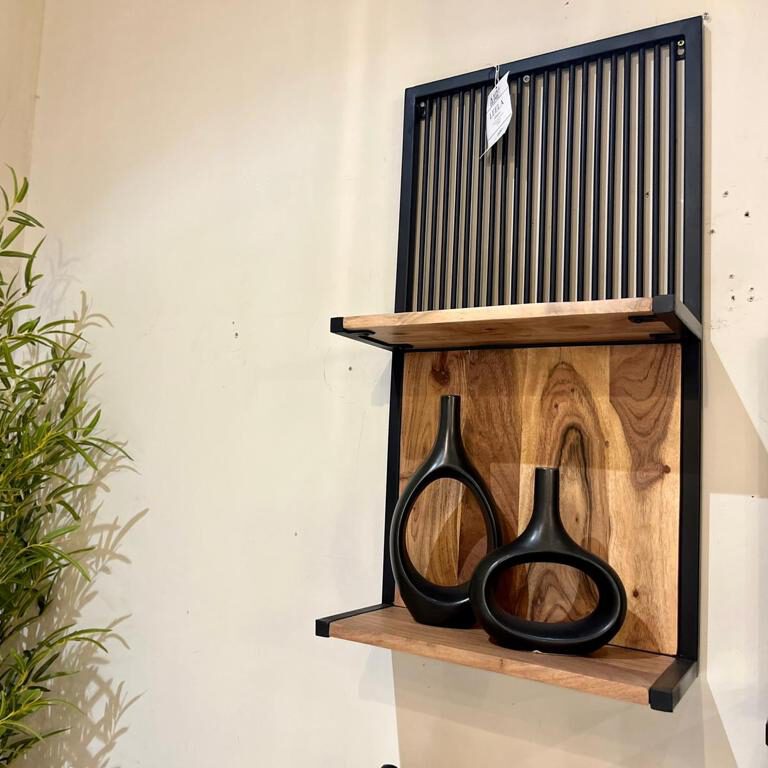 מדף תליה 2 קומות דגם "לילה"