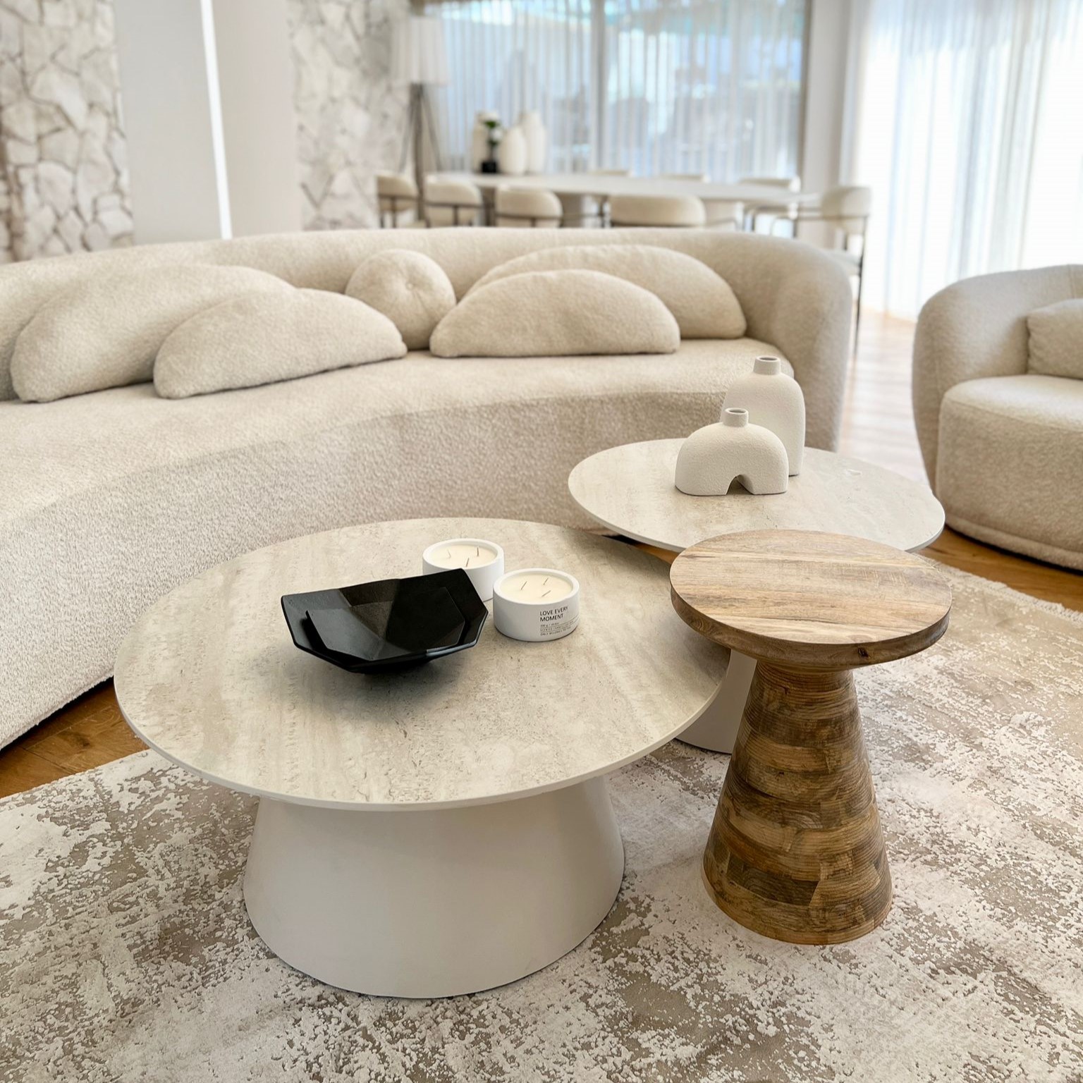 שולחן צד עץ מנגו דגם ווד טריאנגל שולחן צד עץ מנגו דגם ווד טריאנגל