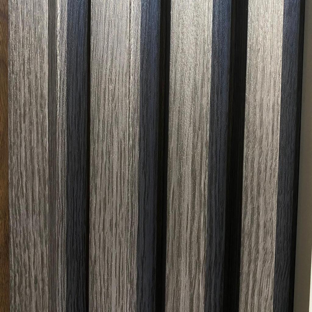 חיפוי קיר פסים פולימרי שחור טקסטורה חיפוי קיר פסים פולימרי שחור טקסטורה