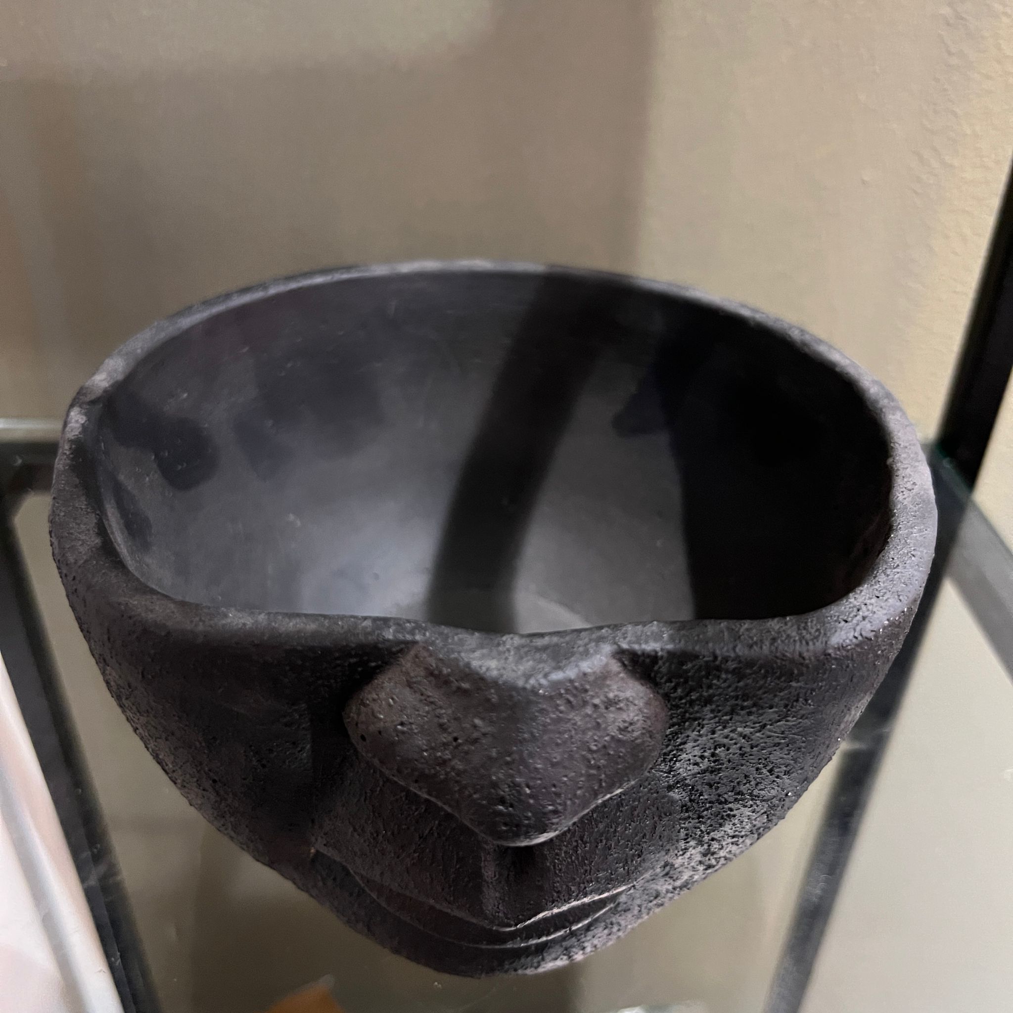 כד קערה אבן שחור שפתיים כד קערה אבן שחור שפתיים