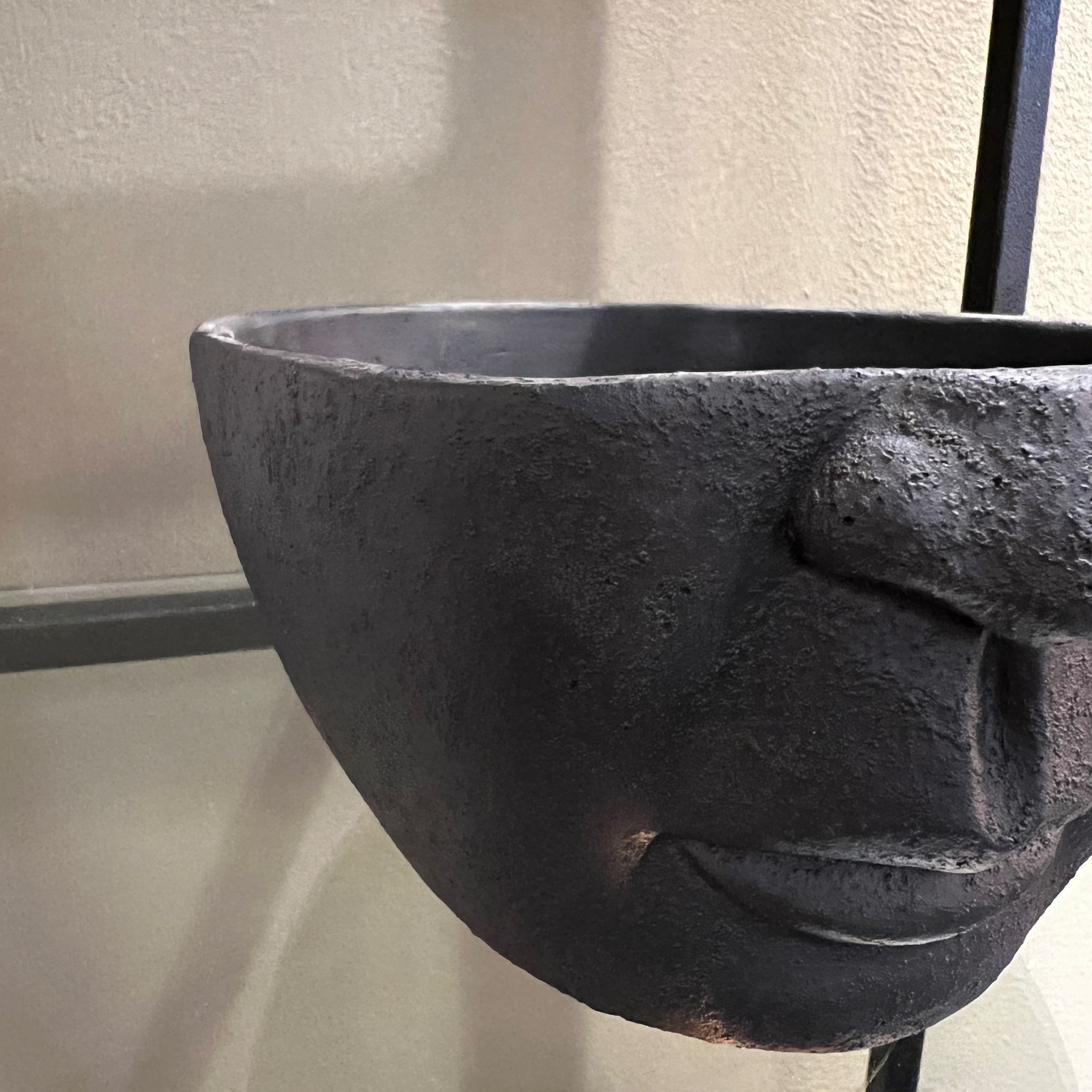 כד קערה אבן שחור שפתיים כד קערה אבן שחור שפתיים