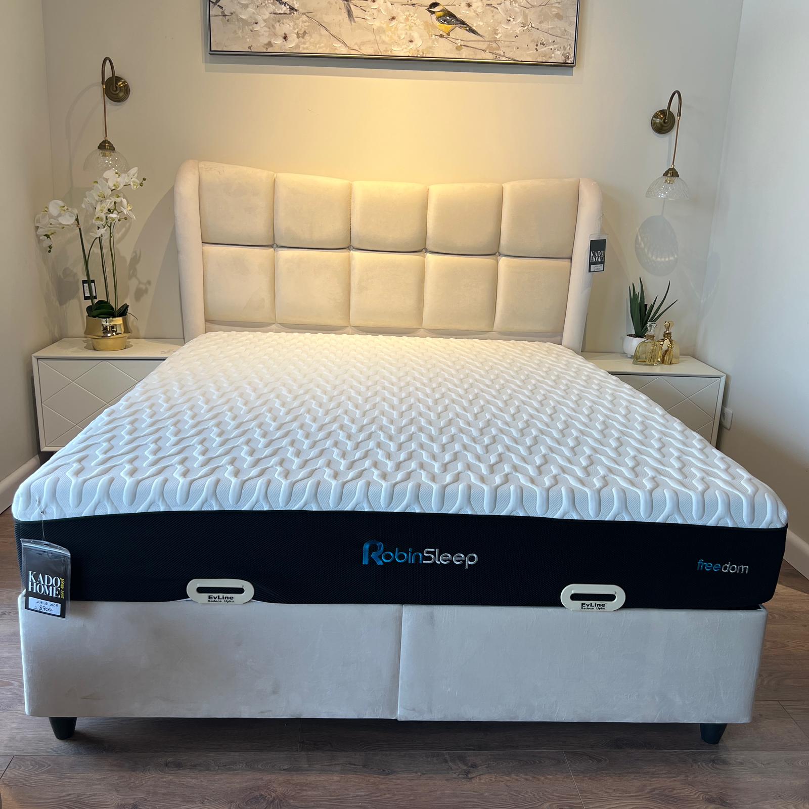 מיטה דגם בוסטון כולל ארגז מצעים מיטה דגם בוסטון כולל ארגז מצעים