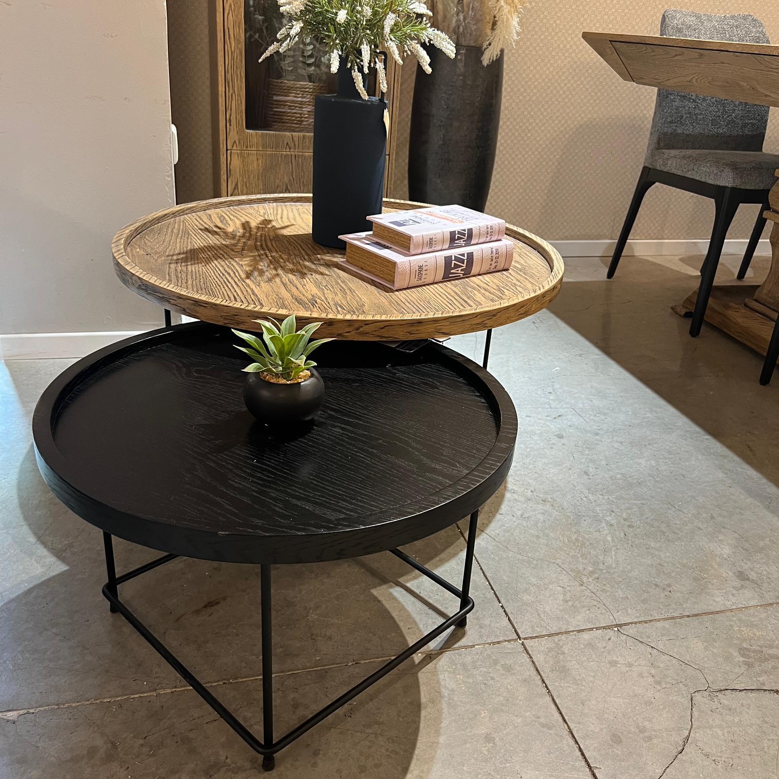 סט שולחנות סלון דגם רונדו