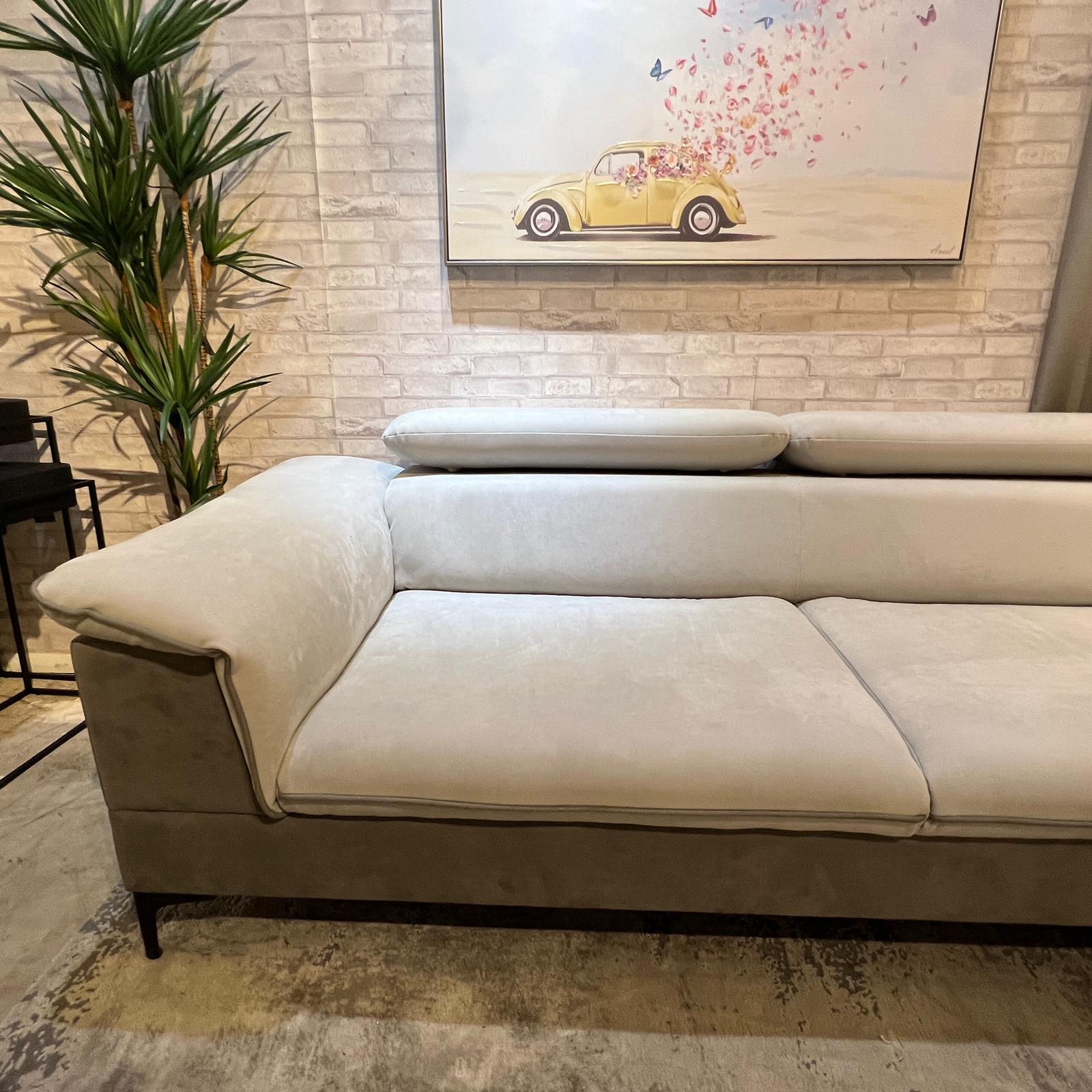 ספה עם שזלונג לסלון דגם מילאנו ספה עם שזלונג לסלון דגם מילאנו