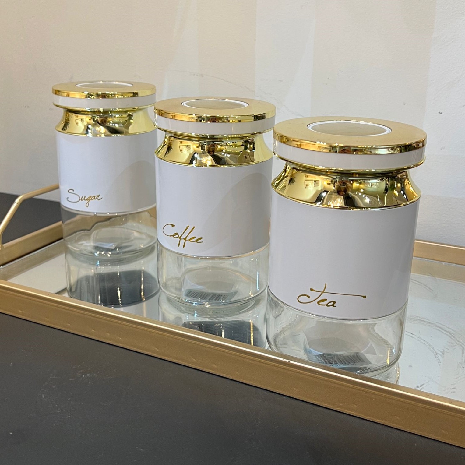 סט מזון לבן זהב לחיצת ואקום סט מזון לבן זהב לחיצת ואקום