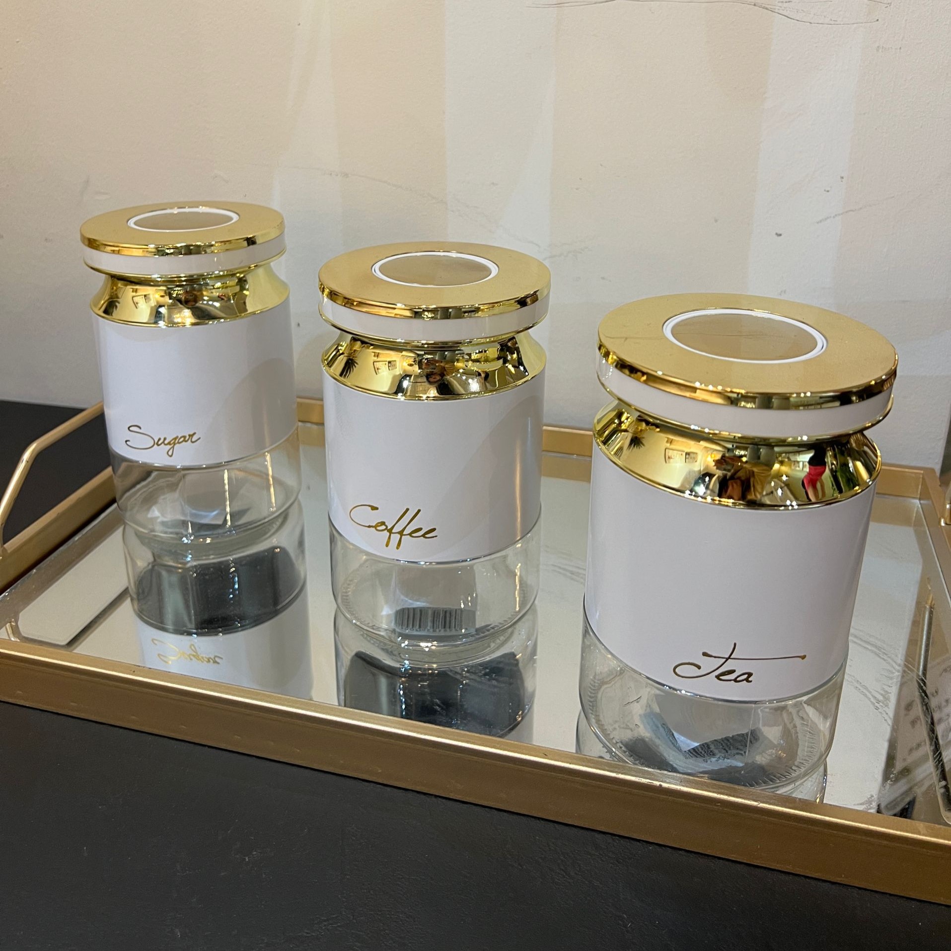 סט מזון לבן זהב לחיצת ואקום סט מזון לבן זהב לחיצת ואקום