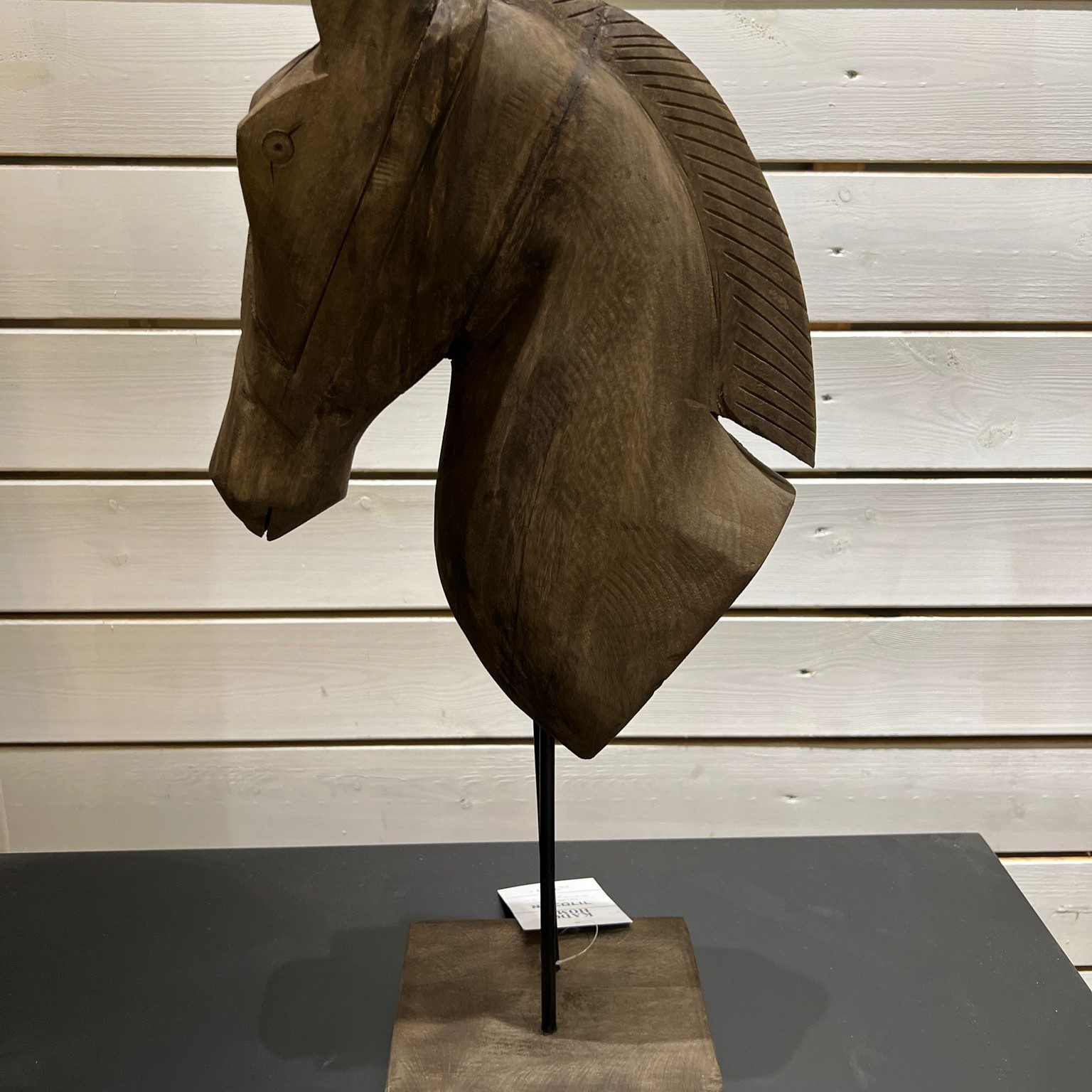 ראש סוס עץ דגם אמבסדור ראש סוס עץ דגם אמבסדור