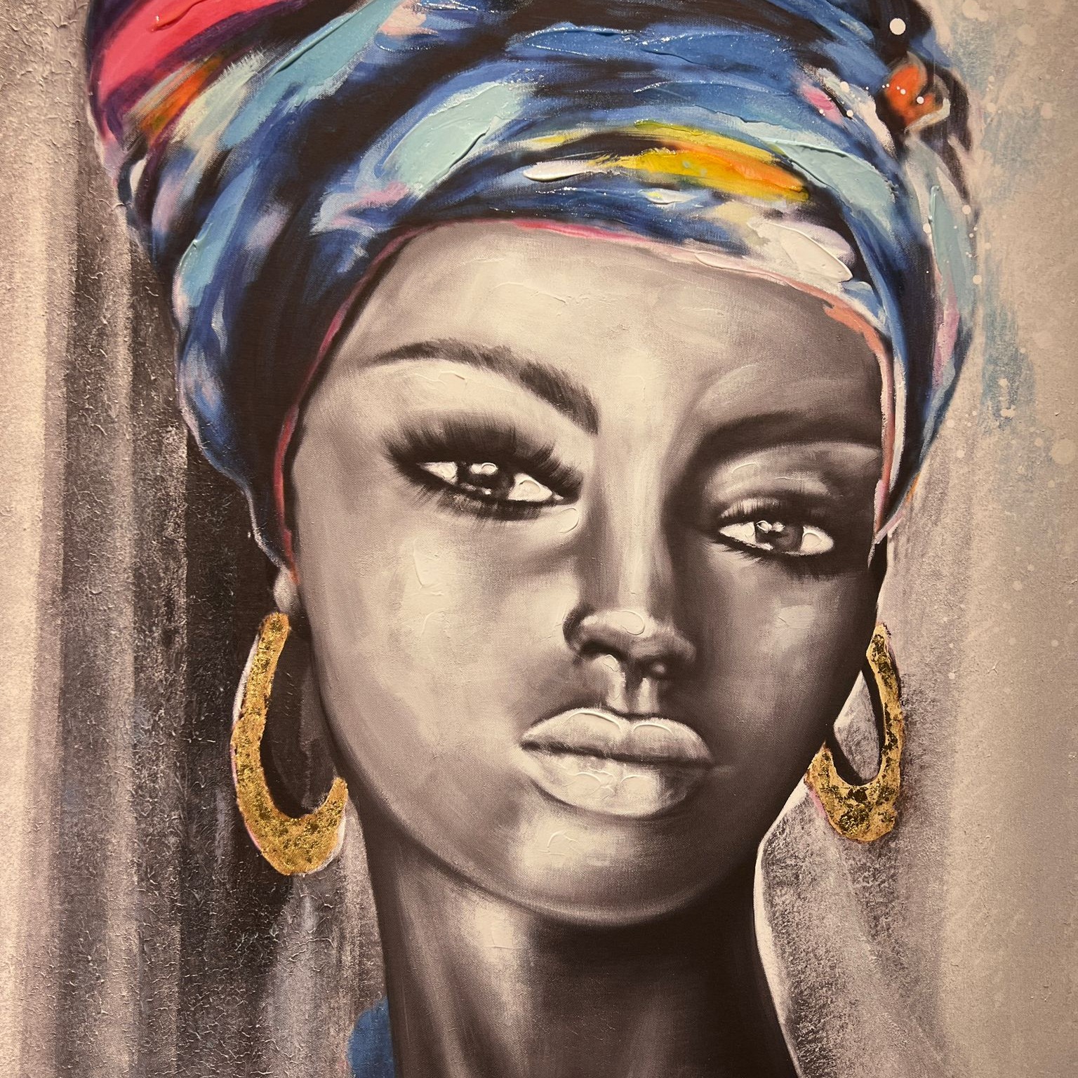 תמונה שמן אנאל בשילוב הדפסה עם מסגרת 80/120  תמונה שמן אנאל בשילוב הדפסה עם מסגרת 80/120