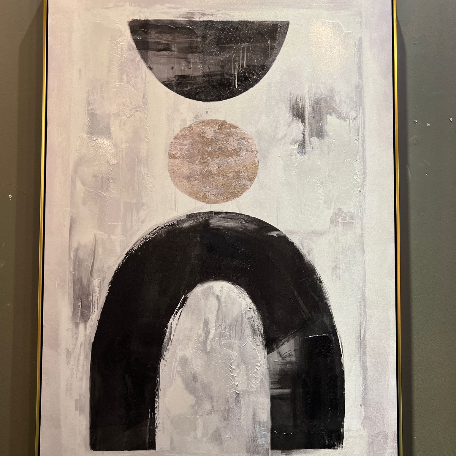 תמונה שמן אנאל בשילוב הדפסה עם מסגרת תמונה שמן אנאל בשילוב הדפסה עם מסגרת