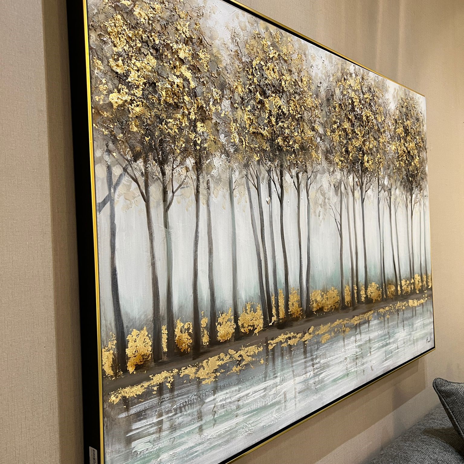 תמונה שמן עבודת יד עם מסגרת 100/150 תמונה שמן עבודת יד עם מסגרת 100/150