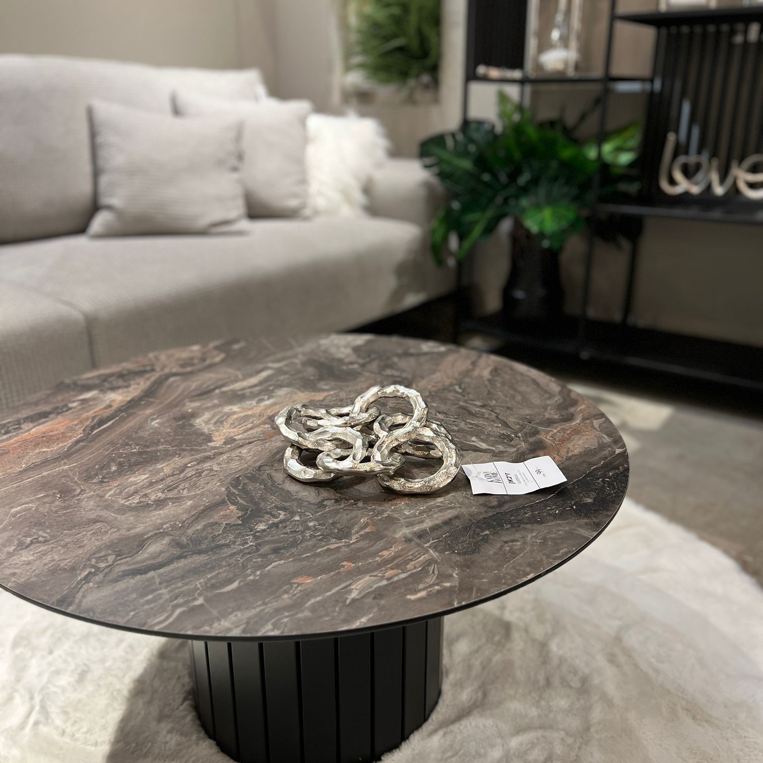 סט 7 טבעות ברזל כסף