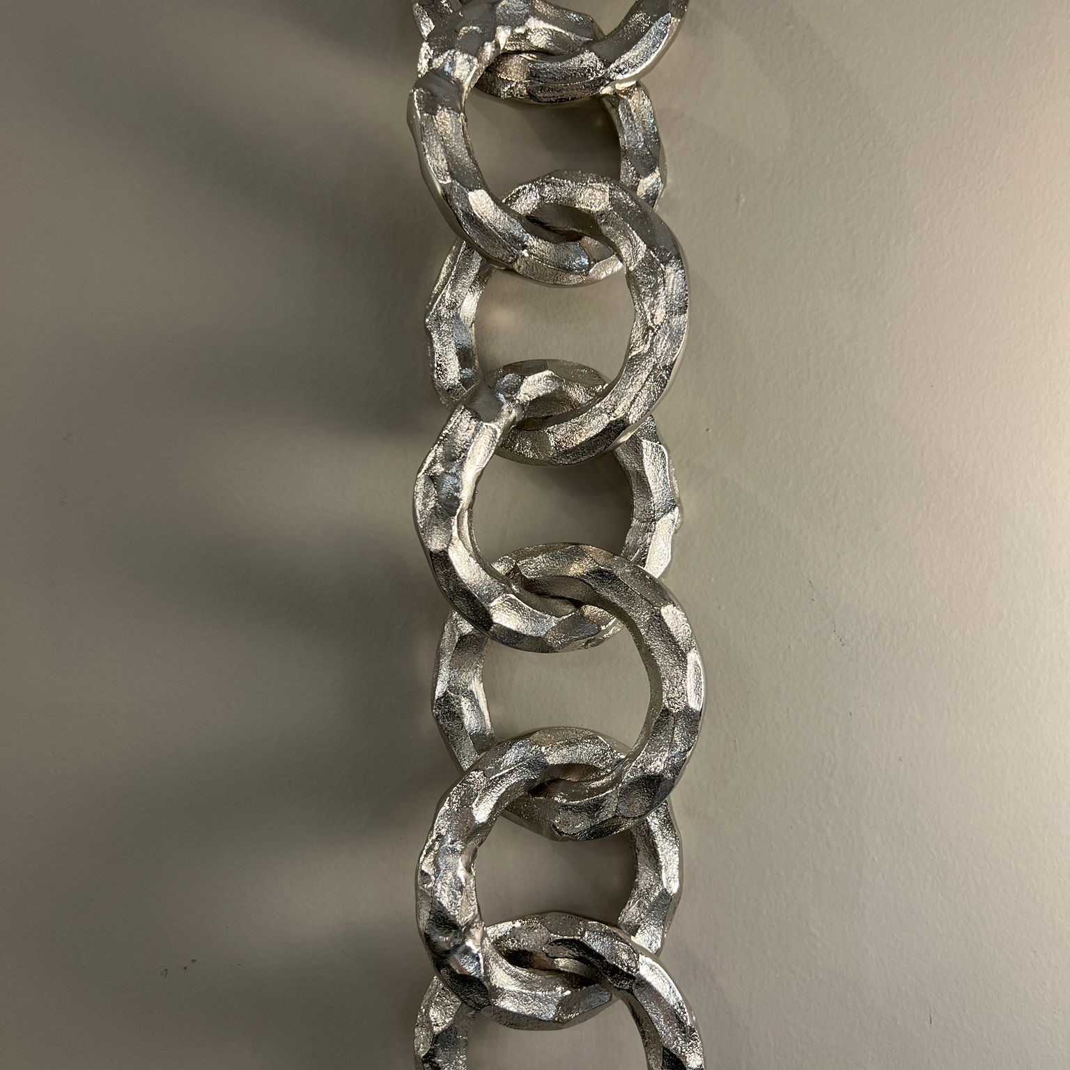 סט 7 טבעות ברזל כסף