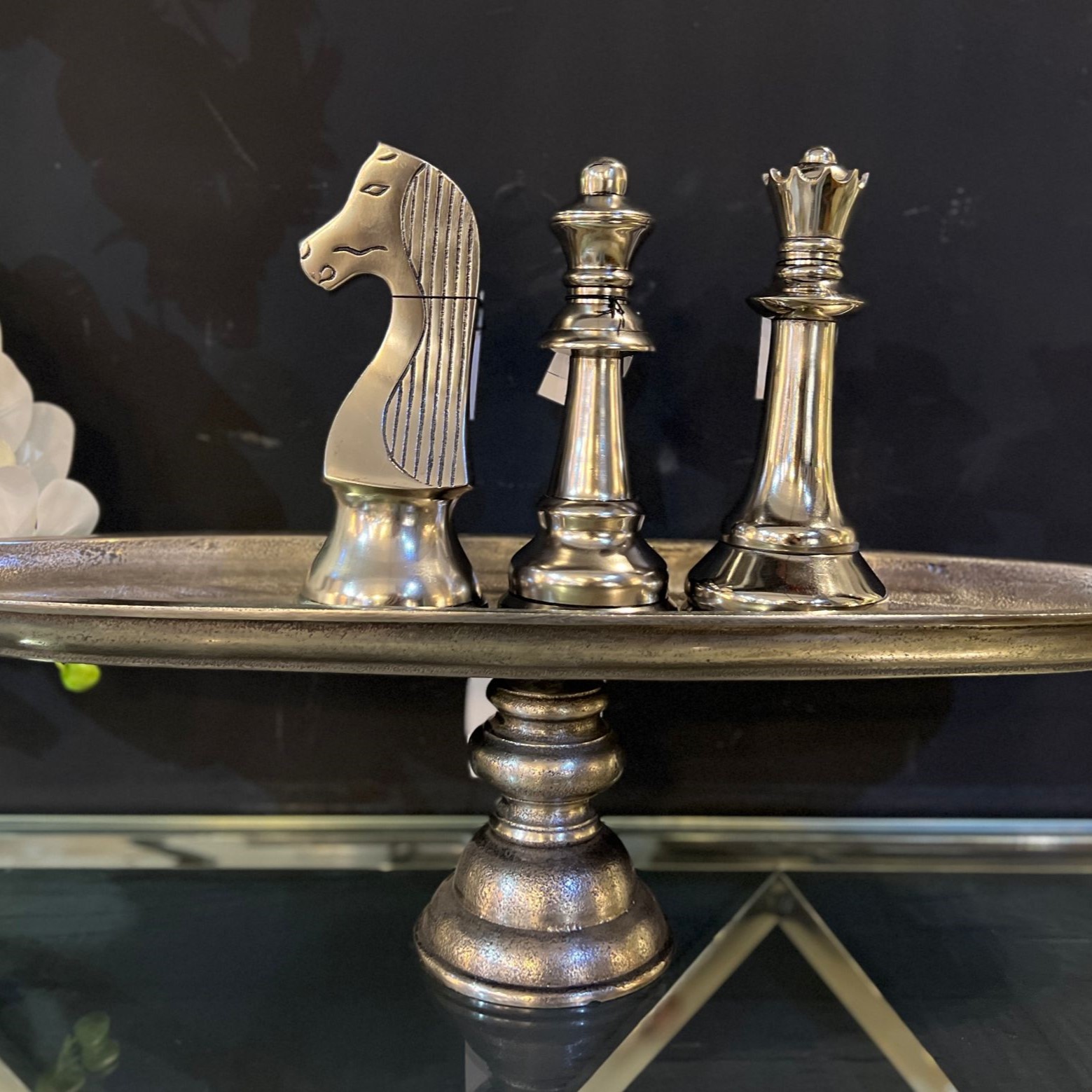 פסל שחמט כסף פסל שחמט כסף