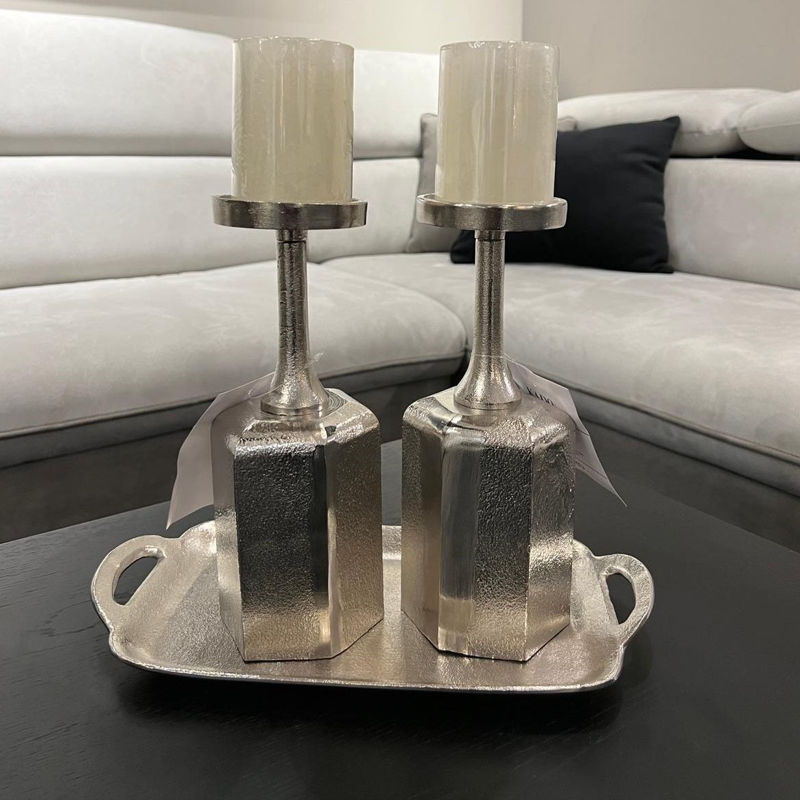 מגש מלבני כסף רחב דגם זיבאן מגש מלבני כסף רחב דגם זיבאן