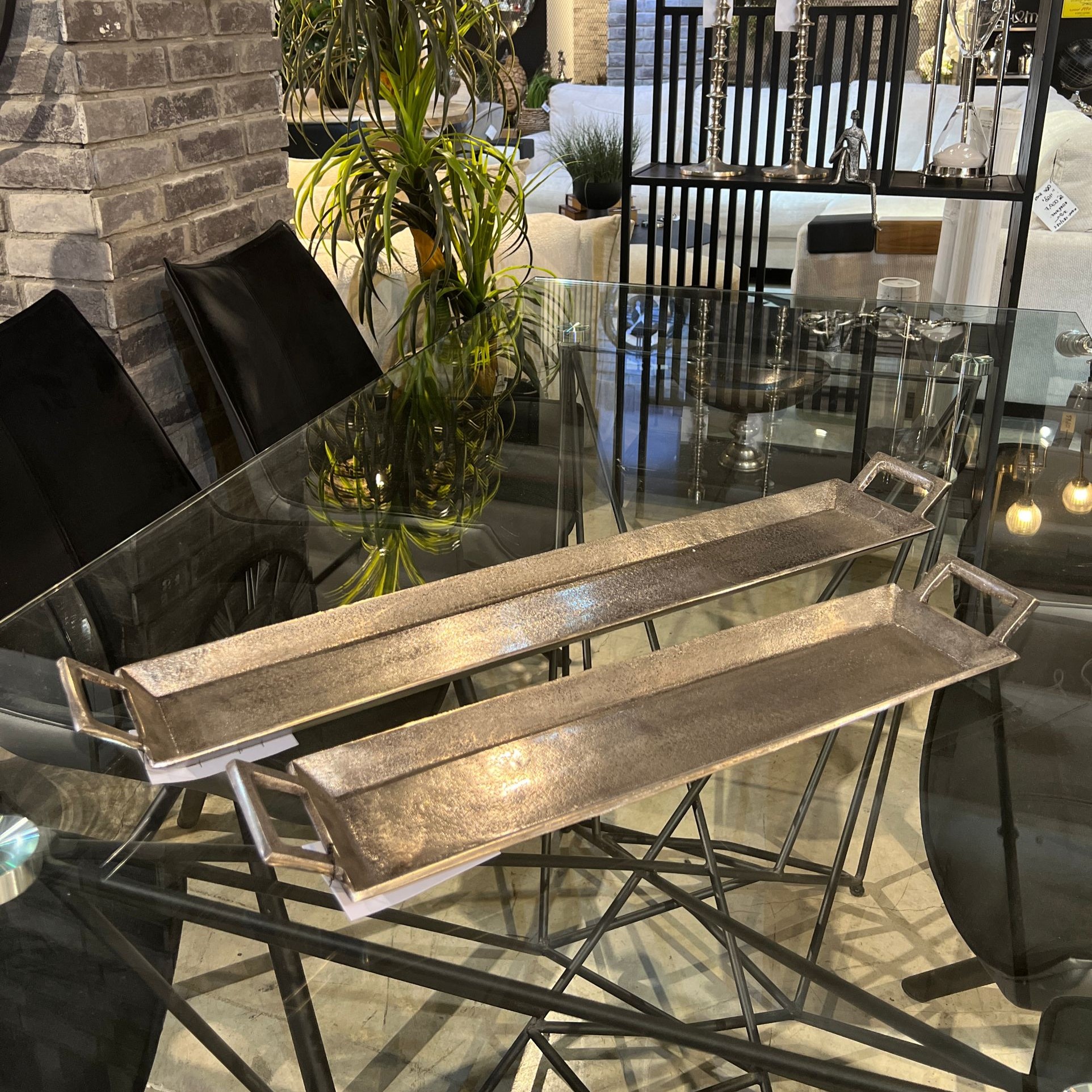 מגש מלבני אינגליש פיוטר מגש מלבני אינגליש פיוטר