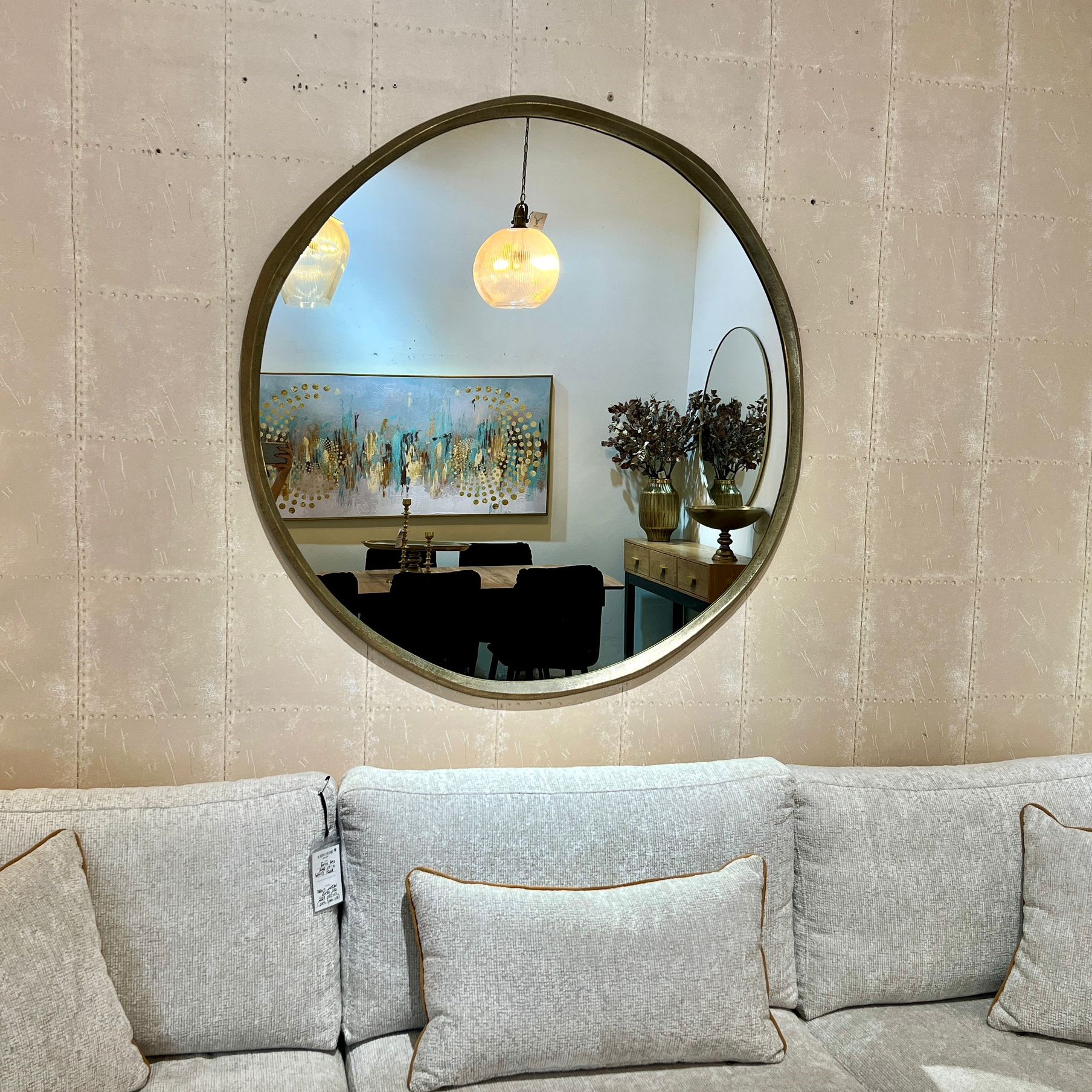 מראה ענק זהב מראה ענק זהב