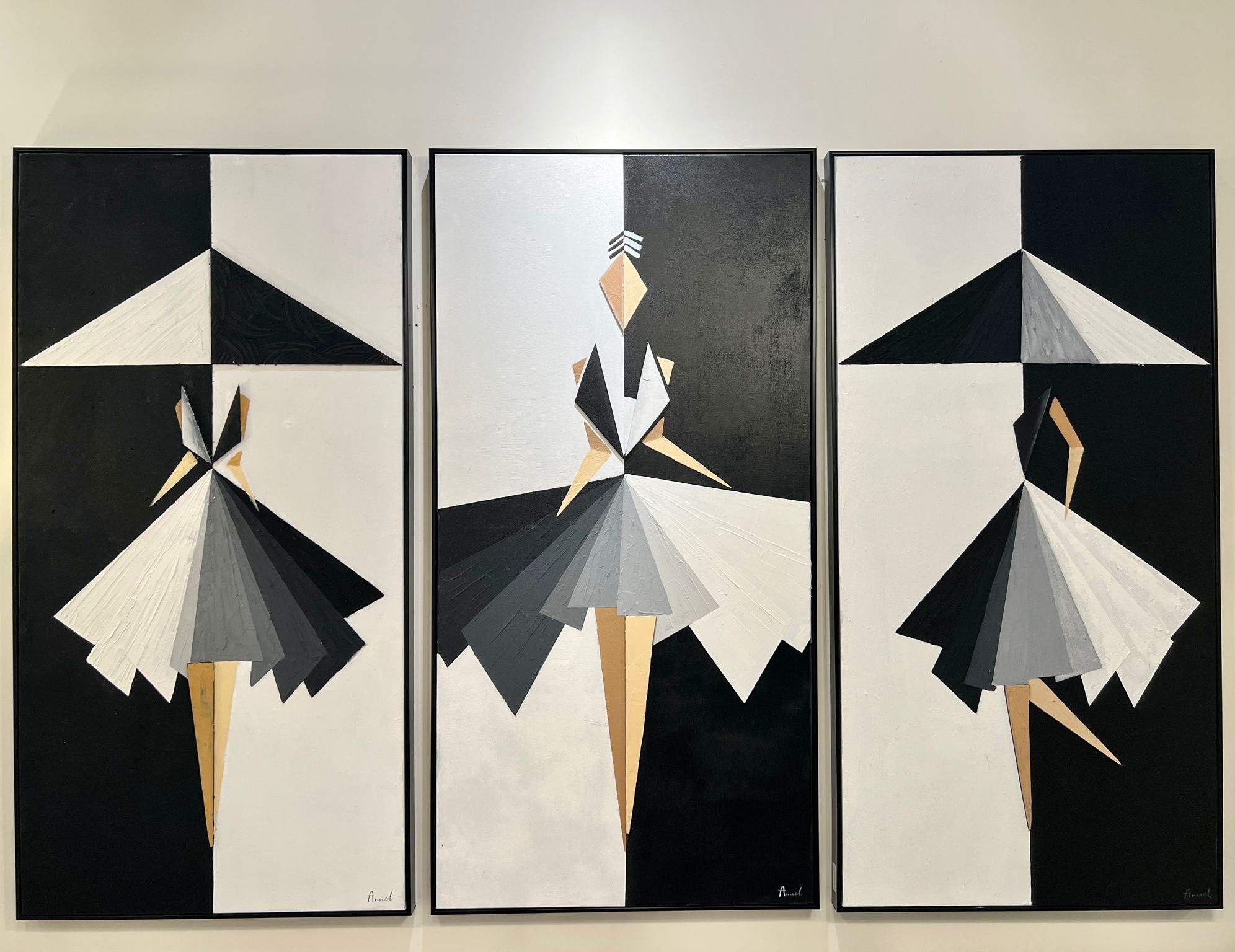 תמונת אנאל עבודת יד + מסגרת 70/140