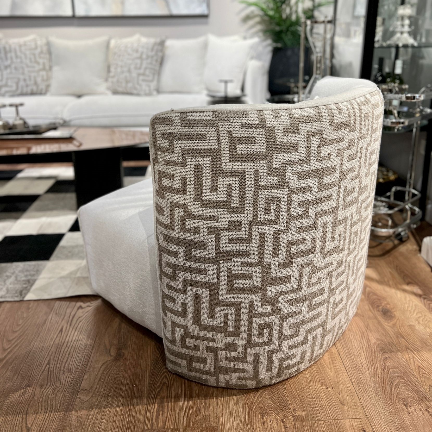 כורסא מעוצבת דגם אלסקה