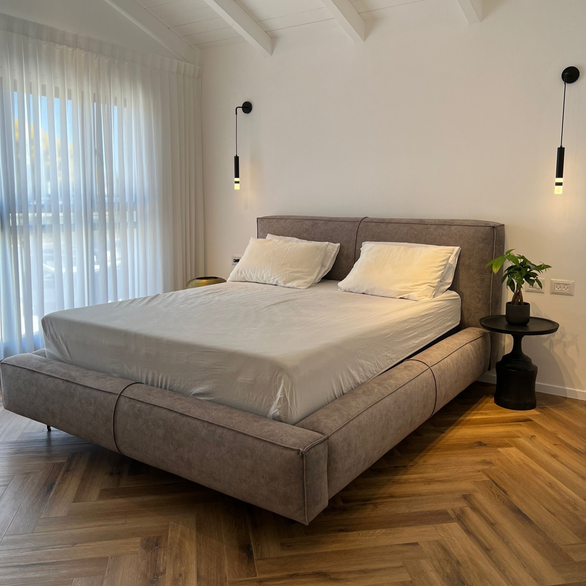 מיטה דגם פוף מיטה דגם פוף