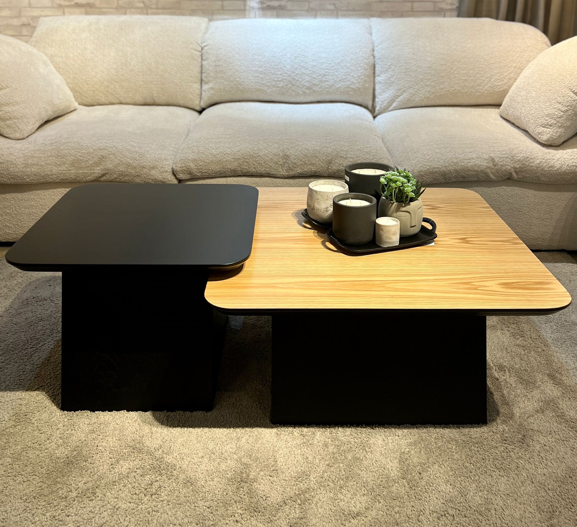 סט שולחנות סלון דגם "ויולה" סט שולחנות סלון דגם "ויולה"