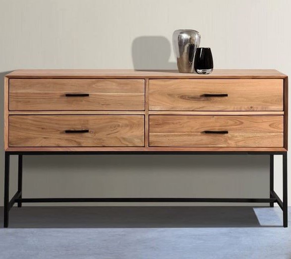 קונסולה 4 מגירות דגם אוסלו קונסולה 4 מגירות דגם אוסלו