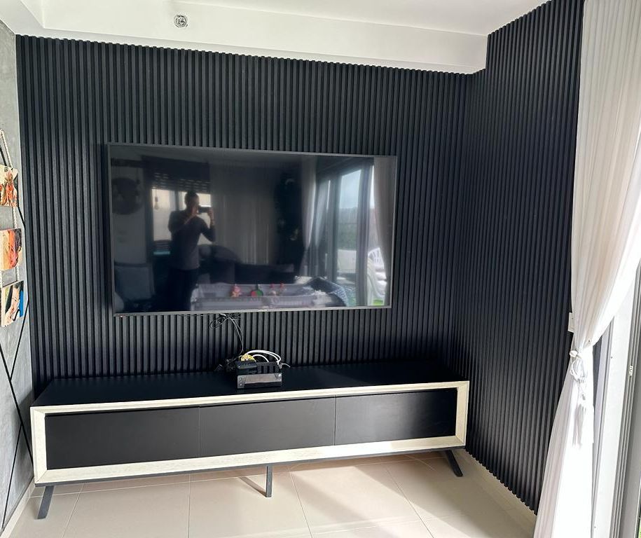 חיפוי קיר פולימרי שחור חלק photo number 13 חיפוי קיר פולימרי שחור חלק