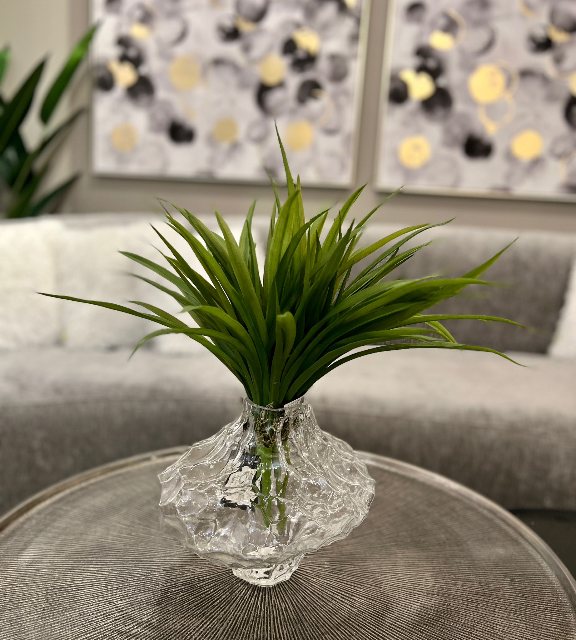 כד זכוכית ריקועים עבודת יד שקוף דגם איקו כד זכוכית ריקועים עבודת יד שקוף דגם איקו