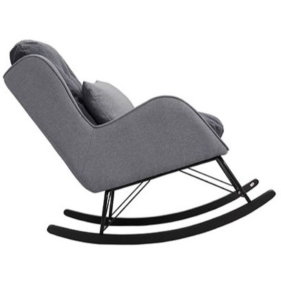 כיסא נדנדה יולי משולב אפור