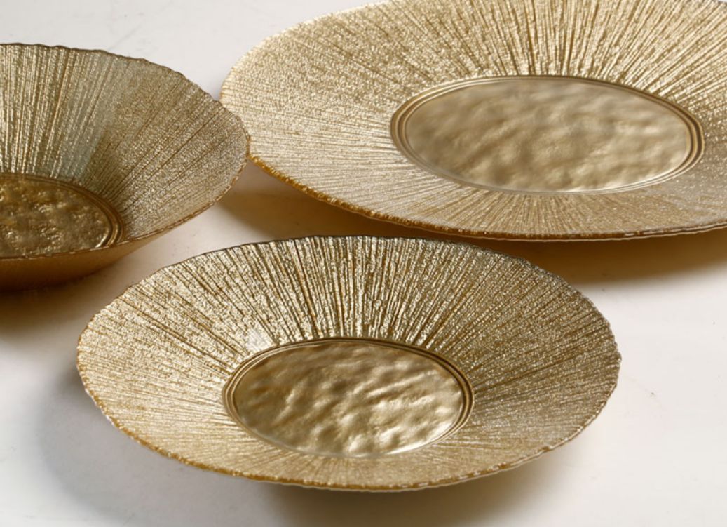 סט 18 חלק זכוכית גולי OPERAGOLDSHINY