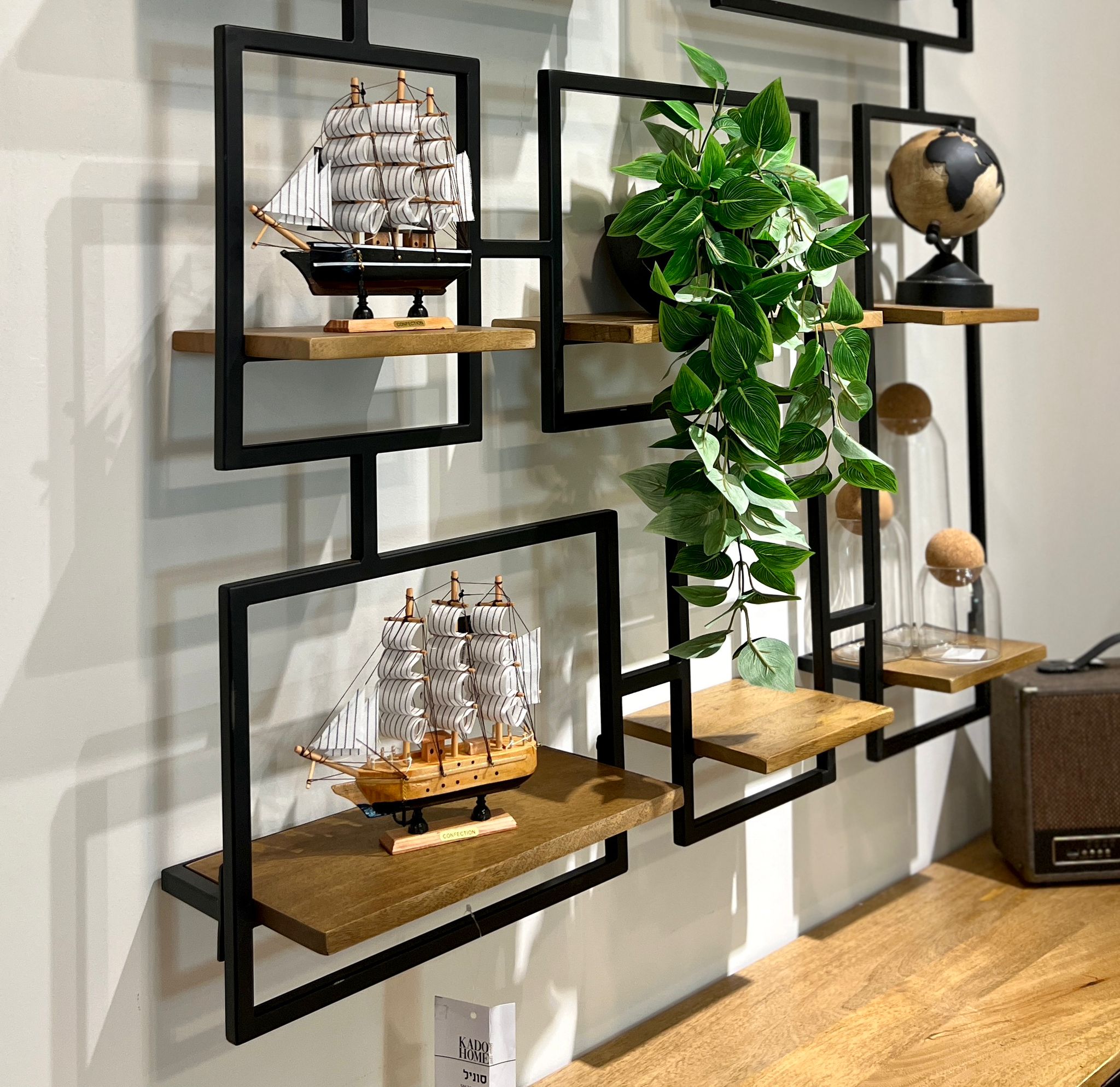 ספינה נוי מיני דגם איקו 20 ס״מ ספינה נוי מיני דגם איקו 20 ס״מ