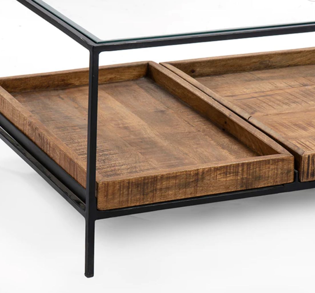 קופי טייבל בלאק ווד טריי קופי טייבל בלאק ווד טריי