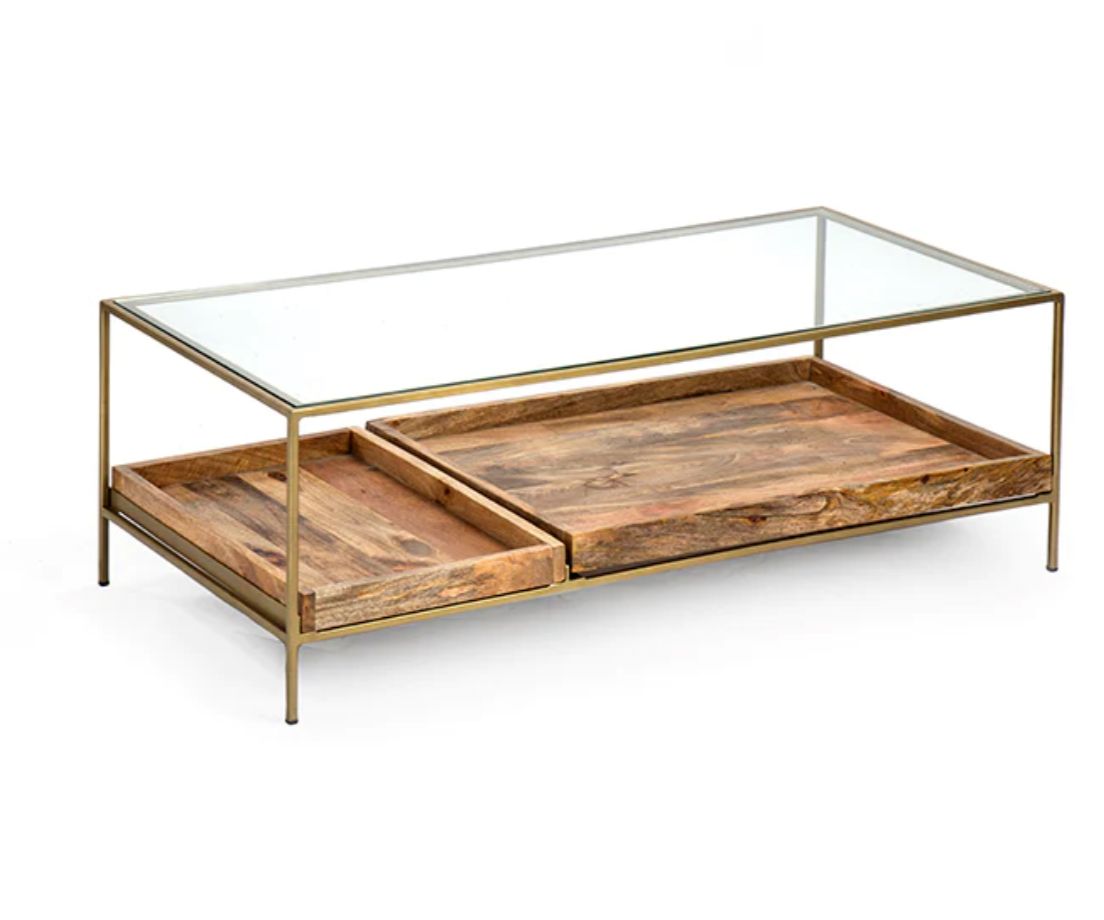 קופי טייבל ווד טריי גולד קופי טייבל ווד טריי גולד