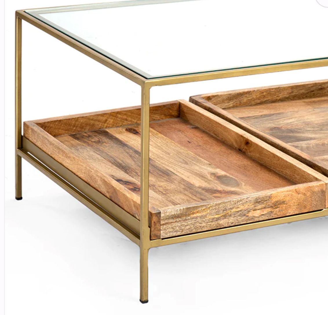 קופי טייבל ווד טריי גולד קופי טייבל ווד טריי גולד