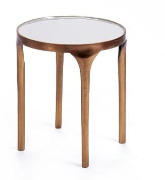 שולחן אייקון גריי / בראס