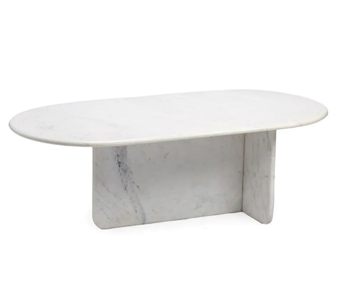 שולחן מרבל סוהו לבן